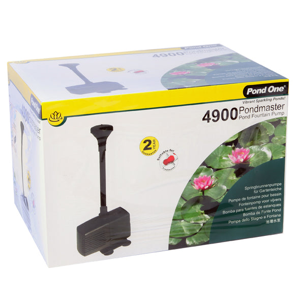 POND ONE PONDMASTER 4900 FOUNTAIN PUMP