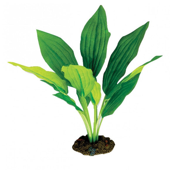 AQUA ONE SILK PLANT AMAZON BROAD LEAF SMALL