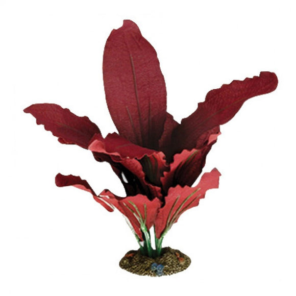 AQUA ONE SILK PLANT AMAZON RED MEDIUM