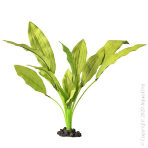 AQUA ONE SILK PLANT AMAZON BROAD LEAF LARGE