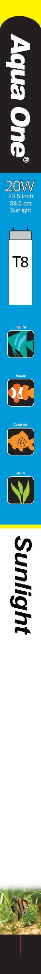 AQUA ONE TUBE SUNLIGHT 20W 23.5IN#
