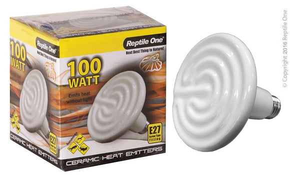 REPTILE ONE CERAMIC HEAT LAMP 100W