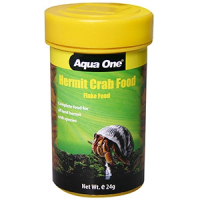 AQUA ONE HERMIT CRAB FLAKES 24GM