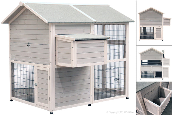  PET ONE CHICKEN HOUSE TIMBER