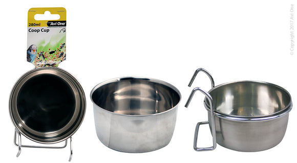 AVI ONE COOP CUP WITH HOOK HOLDER 280ML 9.3CM DIAMETER