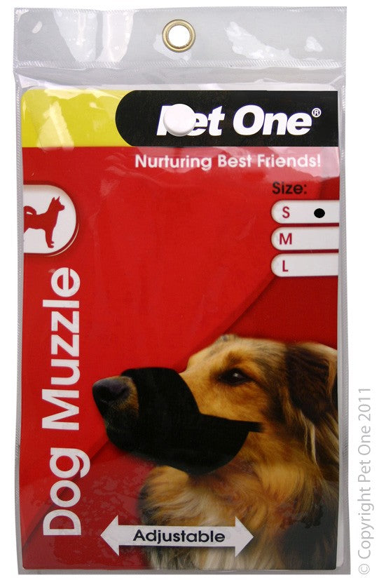 MUZZLE NYLON ADJUSTABLE SMALL