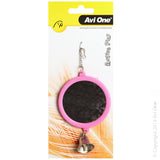 AVI ONE BIRD TOY ROUND MIRROR