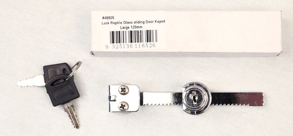 REPTILE ONE ENCLOSURE LOCK FOR SLIDING DOOR 100MM