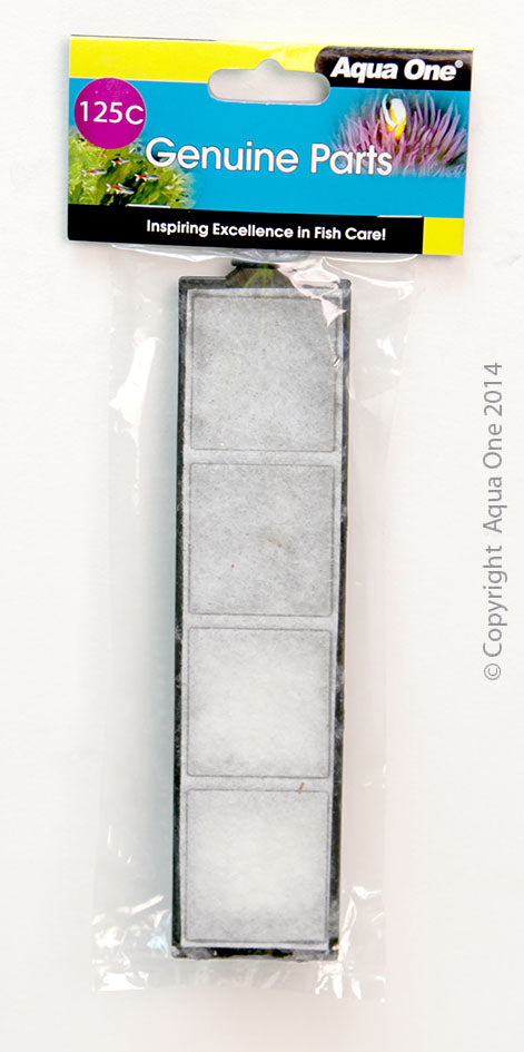 AQUA ONE 125C REFLEX 15 CARBON CART 1PK#