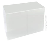 AQUA ONE BRILLIANCE 120 286L AQUARIUM GLOSS WHITE