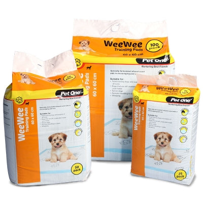 PET ONE WEEWEE TRAINING PAD 50PK