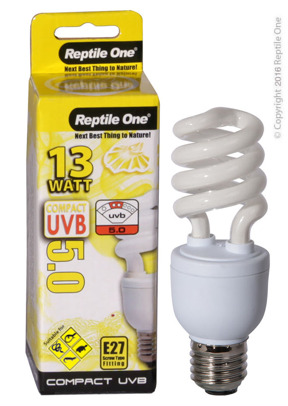 REPTILE ONE COMPACT UVB BULB 13W UVB 5.0