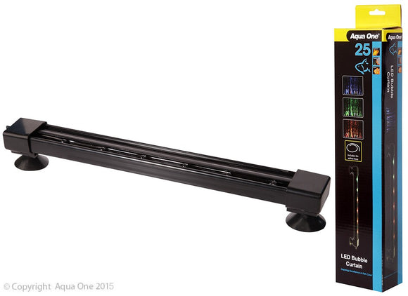 AQUA ONE AIRSTONE LED COLOUR CHANGING 25CM