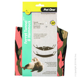PET ONE SMALL ANIMAL HAMMOCK FERRET 35x35CM