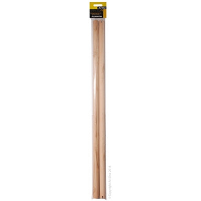 AVI ONE PERCH WOODEN 60CM 2PK