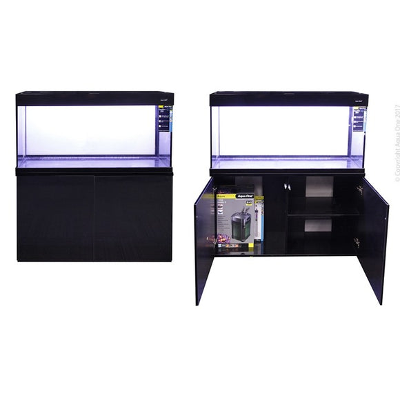 AQUA ONE GRANDVIEW 290L AQUARIUM BLACK