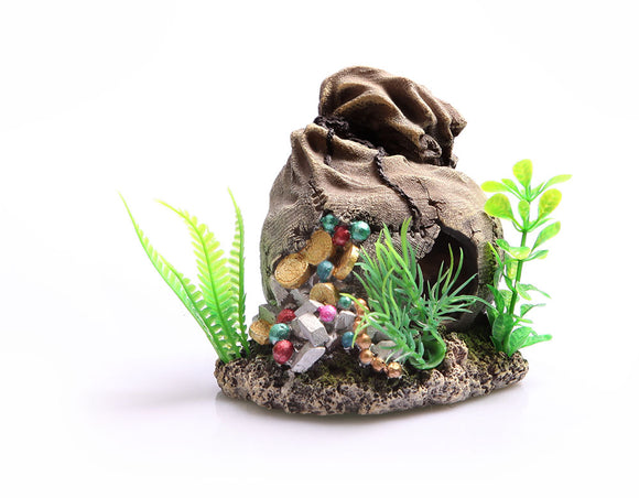 AQUA ONE ORNAMENT SUNKEN TREASURE BAG