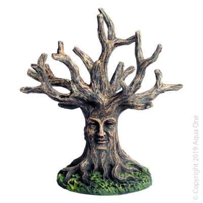 AQUA ONE ORNAMENT TREE WITH FACE