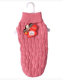 *LAST SEASON* PET ONE DOG COAT KOMFYKNIT JUMPER ICELANDIC 45CM DARK PINK##