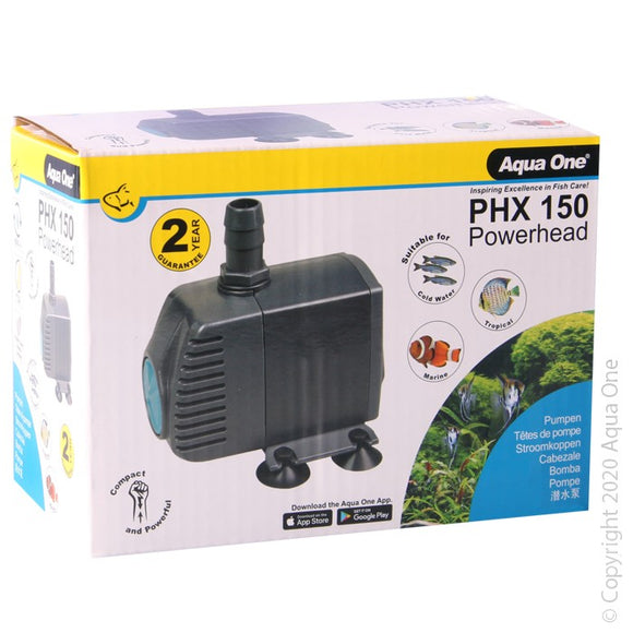 AQUA ONE POWER HEAD PHX 150 600L/HR
