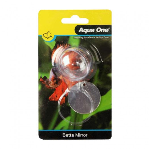 AQUA ONE BETTA MIRROR WITH FLOAT ACRYLIC