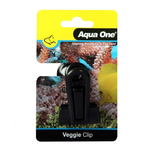 AQUA ONE VEGGIE CLIP WITH SUCTION CUP 6.6CM