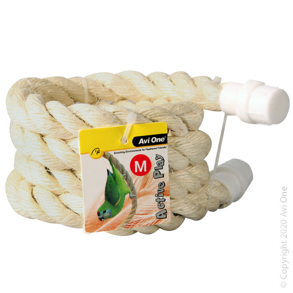 AVI ONE BIRD TOY BOING SISAL ROPE MEDIUM