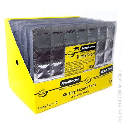 REPTILE ONE TURTLE FOOD FROZEN 110G
