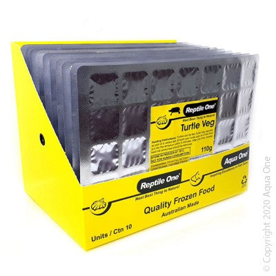 REPTILE ONE TURTLE VEG FOOD FROZEN 110G