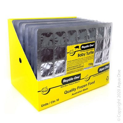 REPTILE ONE BABY TURTLE FROZEN FOOD 110G