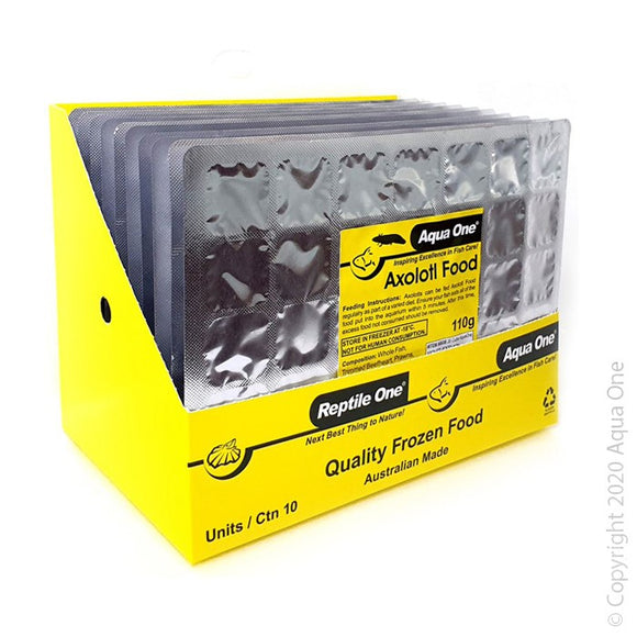 AQUA ONE AXOLOTL FOOD FROZEN 110G