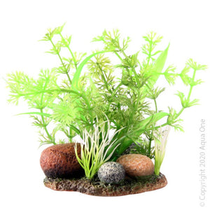 AQUA ONE BETTASCAPE HORNWORT FERN ROCK GARDEN GREEN