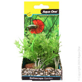 AQUA ONE BETTASCAPE HORNWORT FERN ROCK GARDEN GREEN