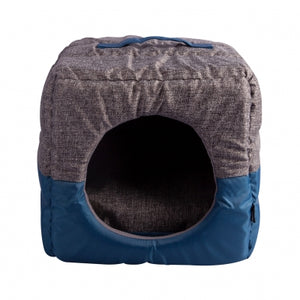 PET ONE CAT CUBE ECO 30X30X30CM BLUE GREY