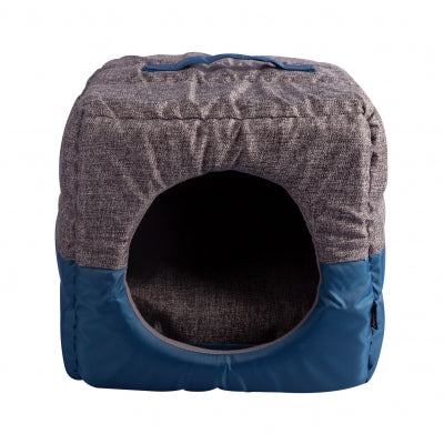 PET ONE CAT CUBE ECO 30X30X30CM BLUE GREY