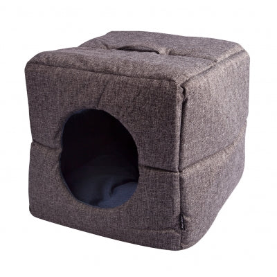 PET ONE CAT CUBE ECO GREY