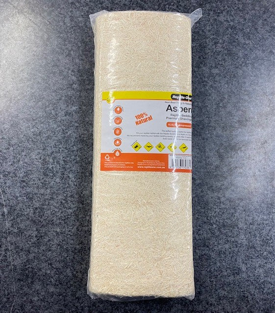 REPTILE ONE BEDDING ASPEN SHAVINGS 15.5L (1KG)