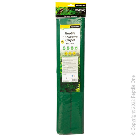 REPTILE ONE ENCLOSURE CARPET REUSABLE 45 X 60CM 2PK