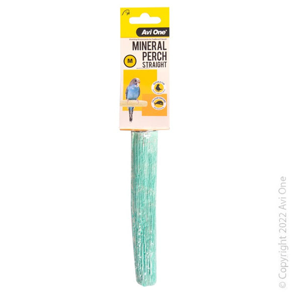 AVI ONE MINERAL AND CALCIUM PERCH STRAIGHT 15CM X 3CM DIAMETER