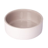 PET ONE CERAMIC PET BOWL GREY/WHITE 19.5CM DIAMETER 1300ML