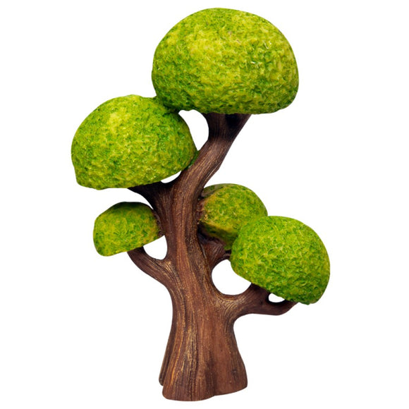 AQUA ONE ORNAMENT CARTOON LAND TREE LARGE 9 X 6 X 14CM