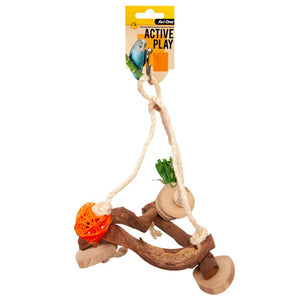 AVI ONE BIRD TOY SMALL JAVA SWING 18 X 32CM