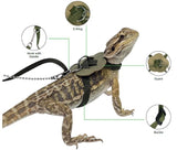 REPTILE ONE LIZARD HARNESS WITH ADJUSTABLE LEAD