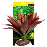 REPTILE ONE REPTILE PLANT MEDIUM ALOE RED GREEN WITH CERAMIC BASE