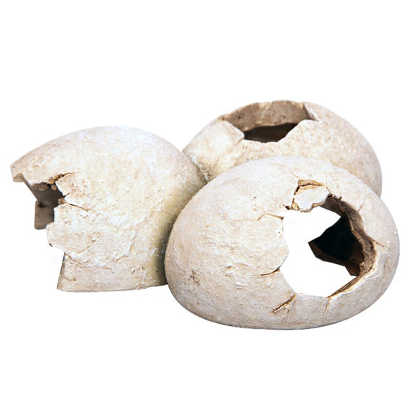 AQUA ONE ORNAMENT DINOSAUR EGGS 15.5 X 12.5 X 6CM