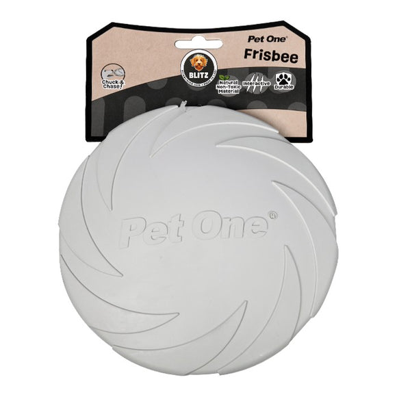 PET ONE BLITZ RUBBER FRISBEE
