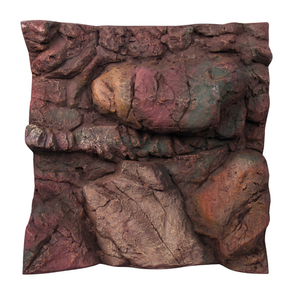 REPTILE ONE COPIROCK BACKGROUND JOINABLE LARGE STONE 55 X 55CMH 17CM THICKNESS