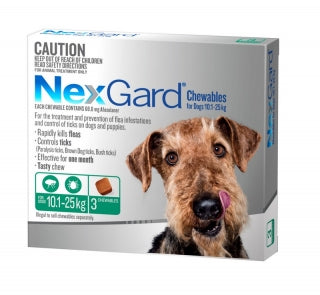 NEXGARD 10-25KG 3PK