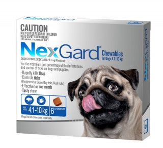 NEXGARD 4-10KG 6PK
