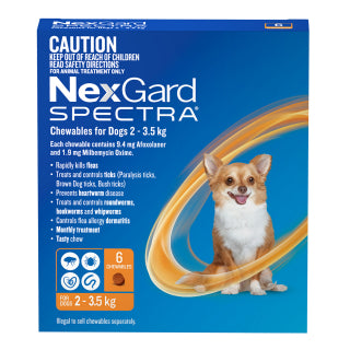 NEXGARD SPECTRA 2- 3.5KG 6PK